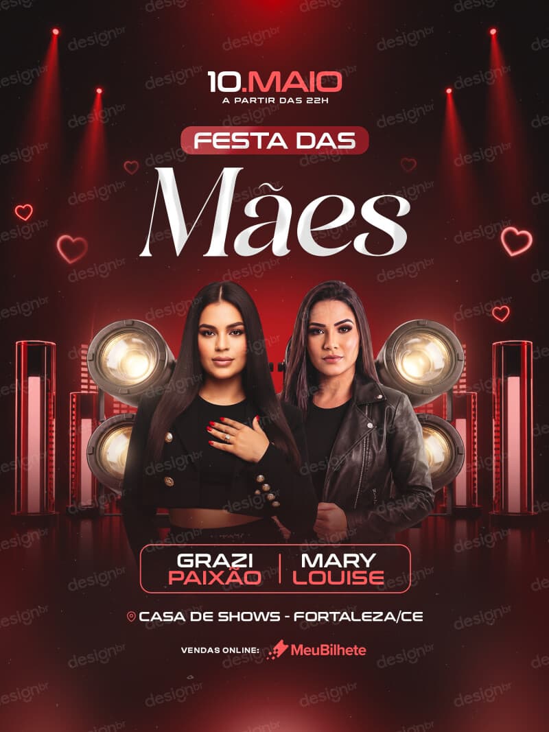 Flyer Festa das Mães Feed  PSD Editável